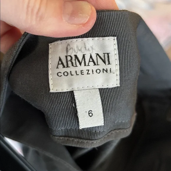 Armani Colleziono Grey Dress Pants Size 6